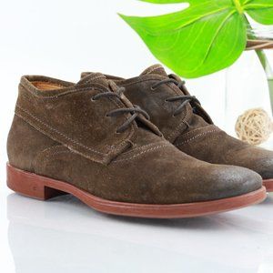 John Varvatos Chukka Boot Suede Distress Handmade